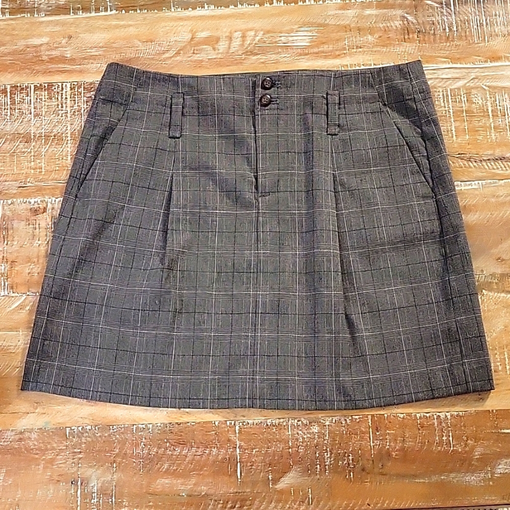 Gap Professional Plaid Dress Skirt Sz 4, fits 6